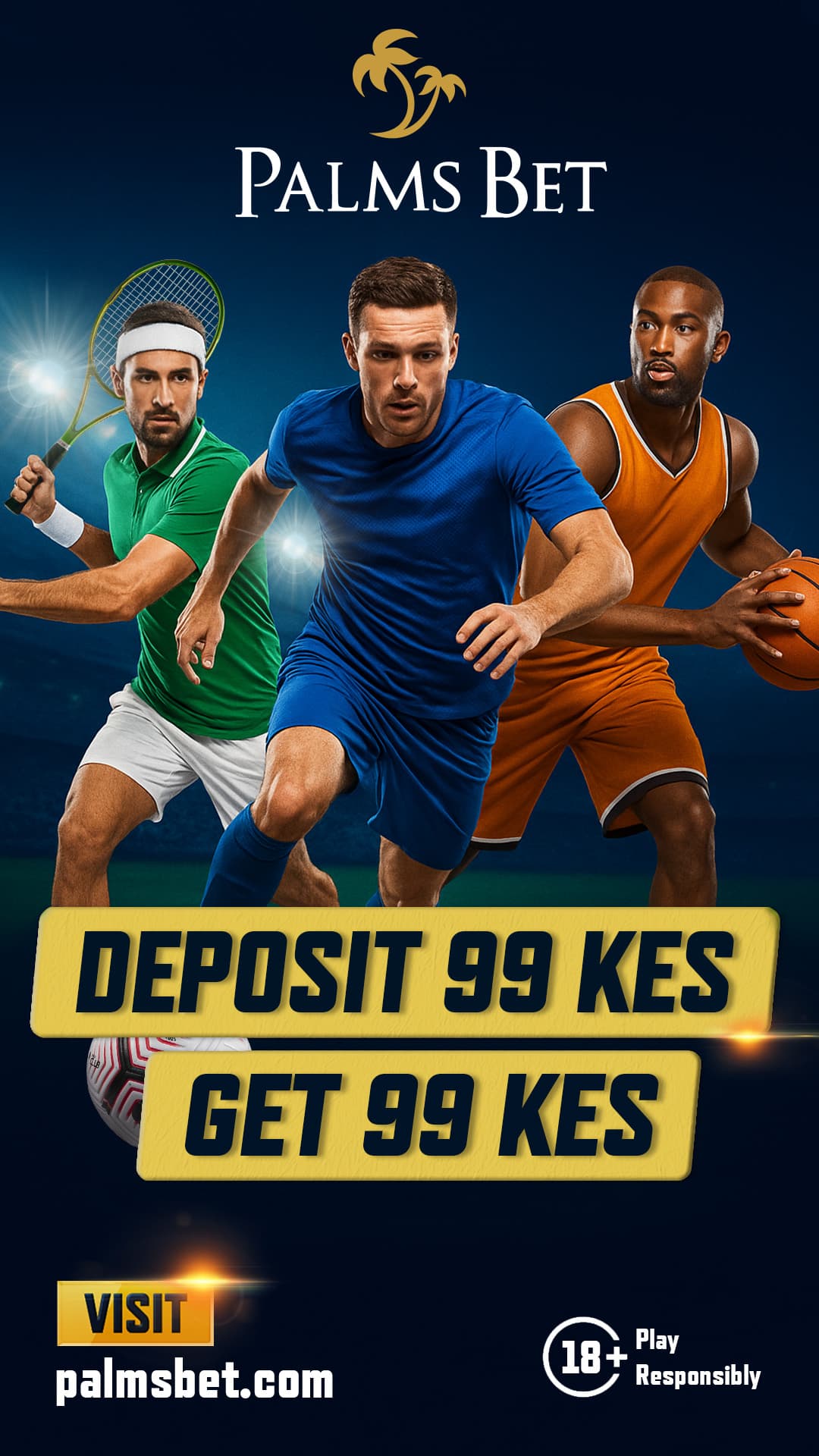 Palms Bet — UEFA Champions League Banner