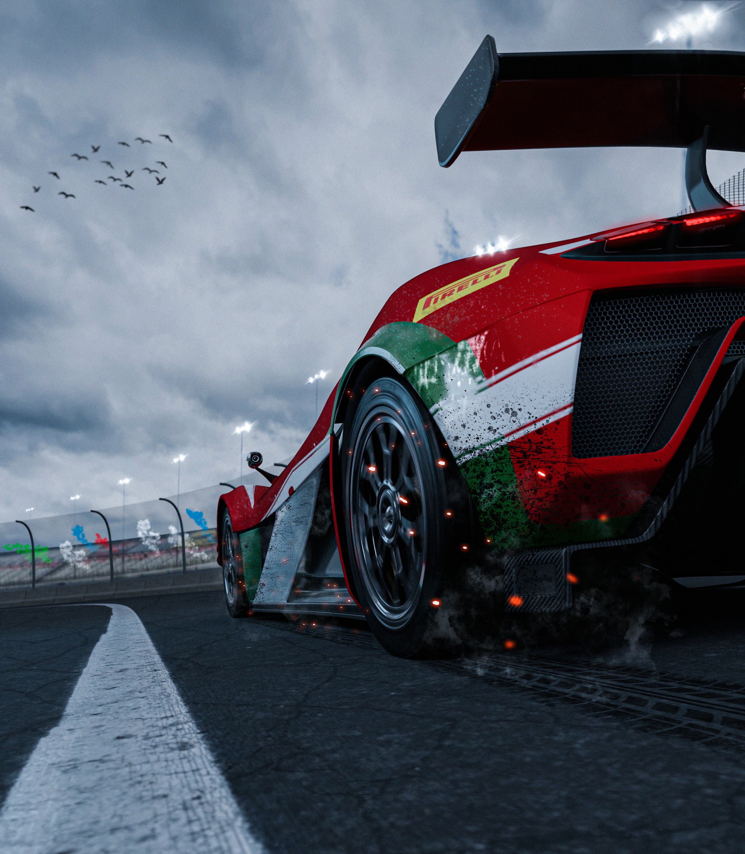 Epic Car Race Branding